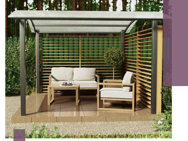 Навесы для дачи в Чернушке: изготовление, монтаж и демонтаж