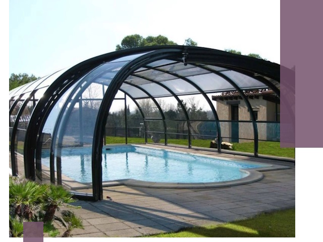 Навесы для бассейна в Чернушке: изготовление и монтаж под ключ