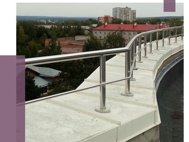 Парапеты и ограждения кровли в Чернушке от 4926 руб. 