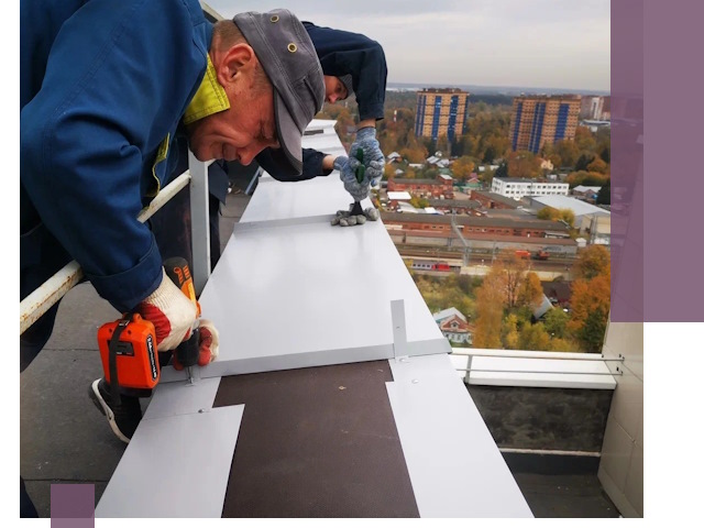 Монтаж парапетов в Чернушке — установка прочных металлических ограждений