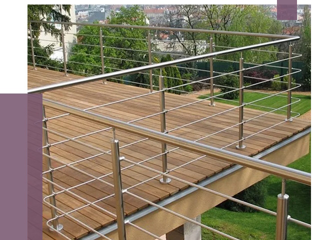 Алюминиевые парапеты в Чернушке под ключ от 7719 руб. 