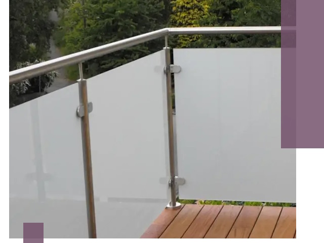 Алюминиевые парапеты для балконов и террас в Чернушке