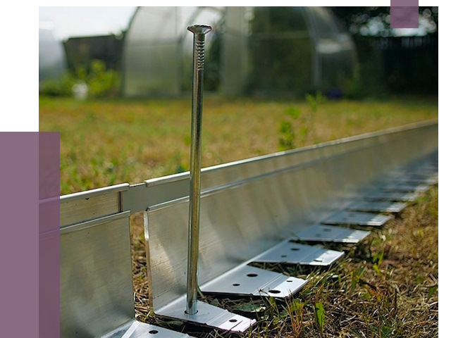 Металлические бордюры для газона в Чернушке от 4266 руб. | ПРОЛЁТ-Чрш