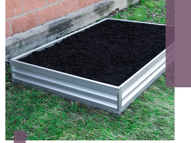 Металлические бордюры для грядок в Чернушке: прочность и аккуратность
