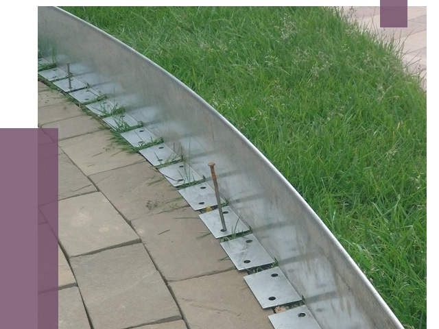 Металлические бордюры для тротуаров в Чернушке от 8633 руб.