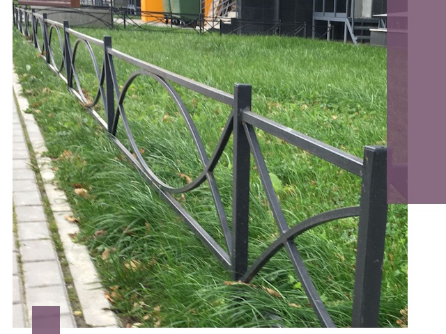 Газонные ограждения из металла в Чернушке — монтаж и продажа