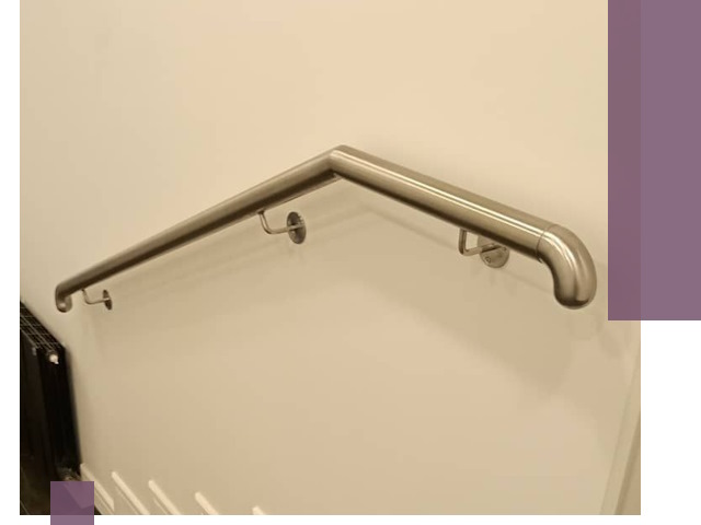 Изготовление пристенных поручней в Чернушке под ключ за сроки