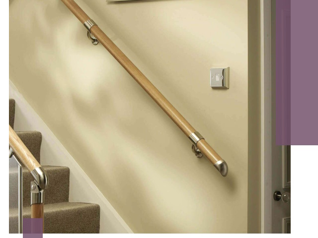 Монтаж пристенных поручней профессионально в Чернушке