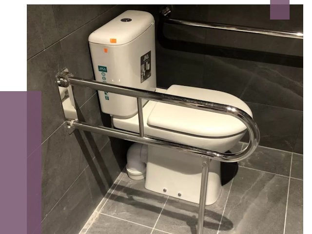 Поручни для санузлов в Чернушке от 4266 руб.  | ПРОЛЁТ-Чрш